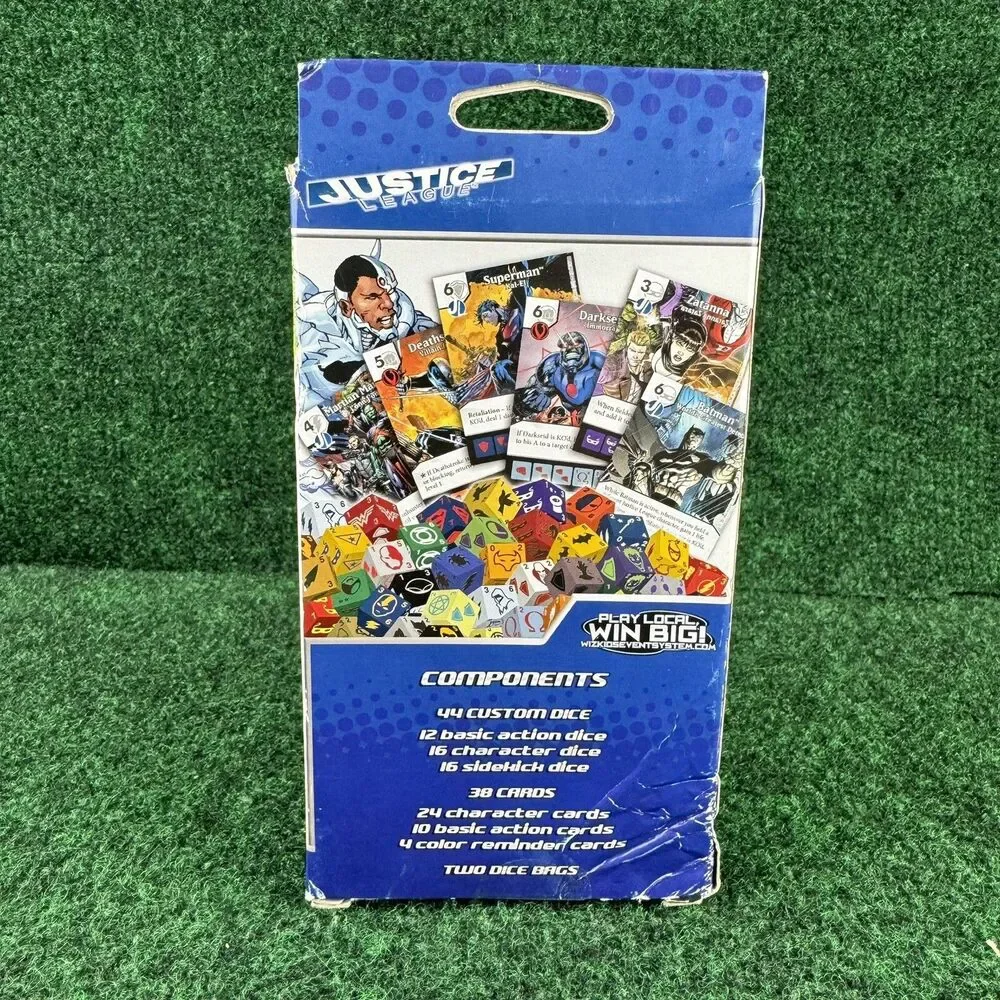 Wizkids Dice Masters DC Comics Justice League Starter Two Player Game